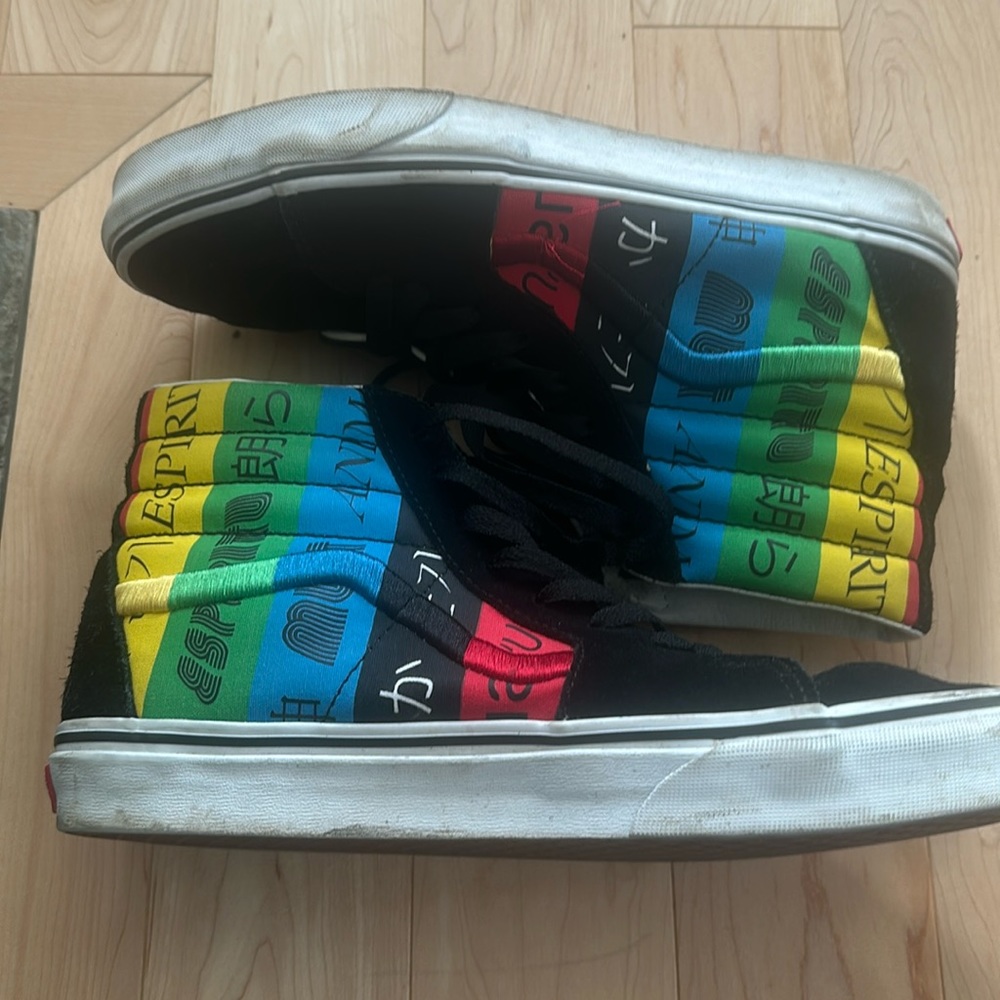 Converse suede high tops